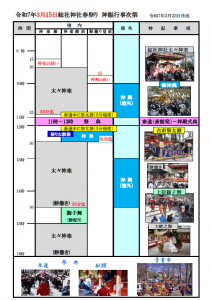 timeschedulue